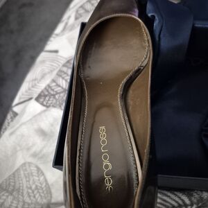 Sergio Rossi Dark Brown Women's Flats